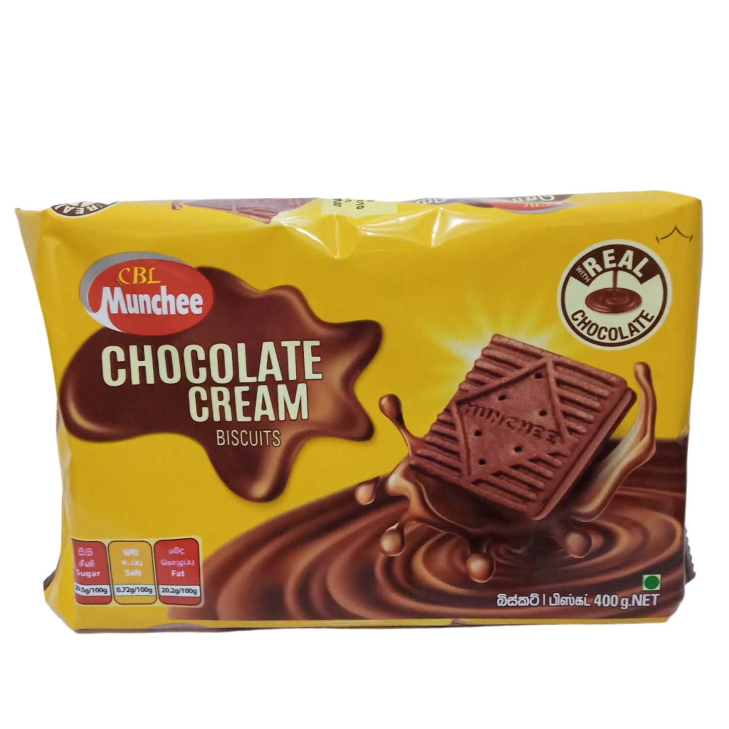 MUNCHEE CHOCOLATE CREAM 400G 2 for $5.90