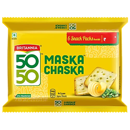 Britannia 50-50 Maska Chaska Family Pack