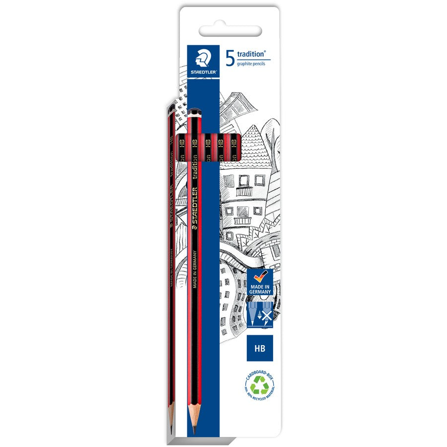 Staedtler Tradition Grap Penci HB 5 Pack