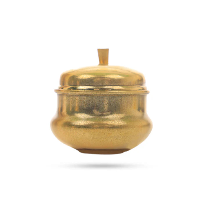 Brass KumKum Pot