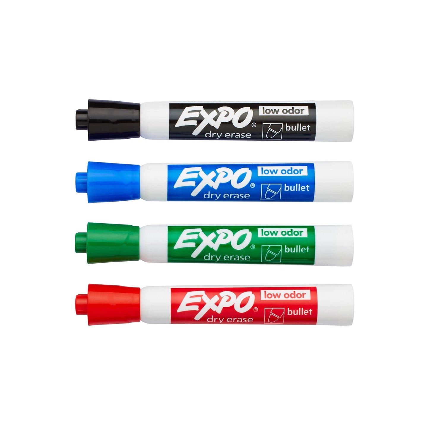 Expo Dry Erase Markers Bullet Tip 4 Pack
