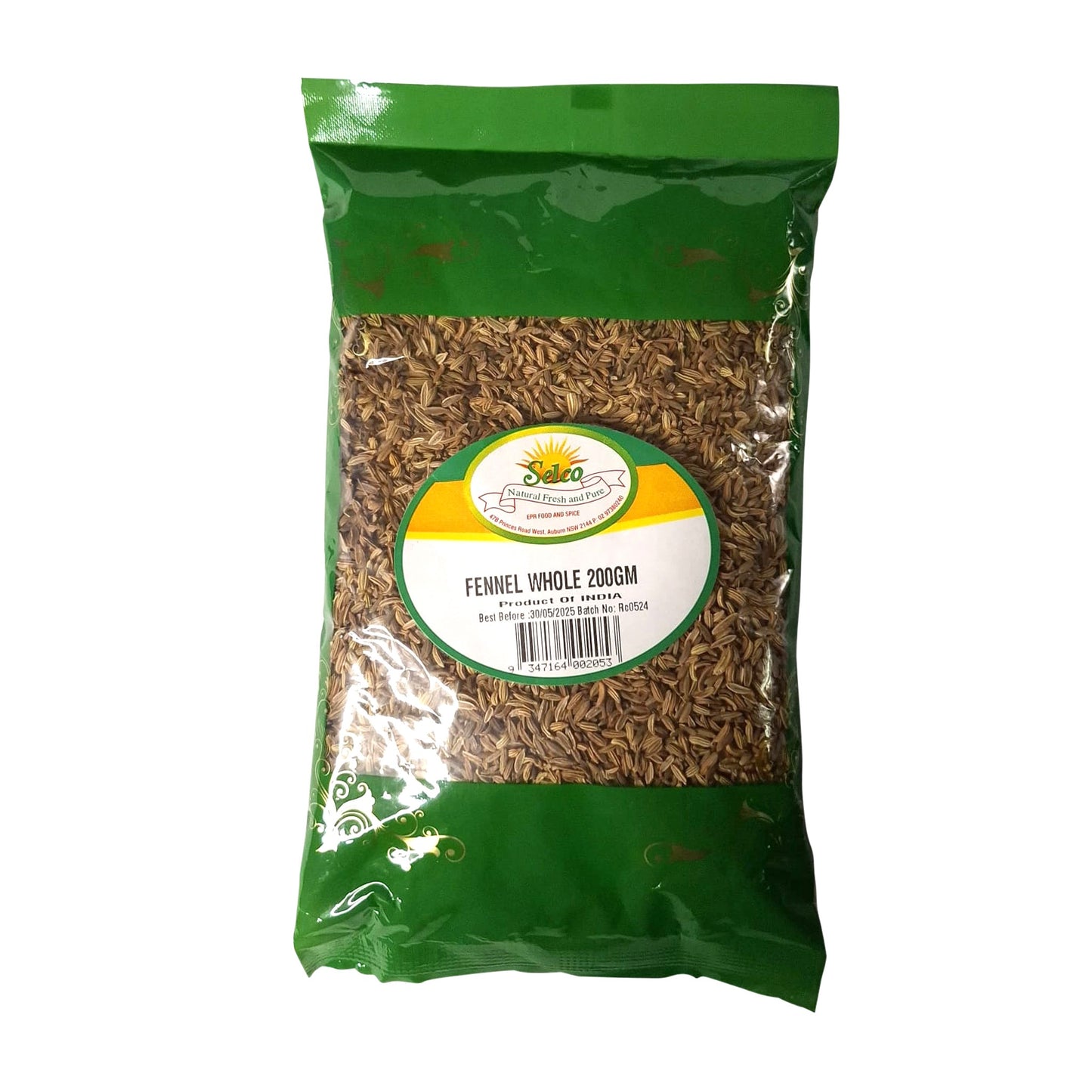 Selco Fennel Whole 200gm