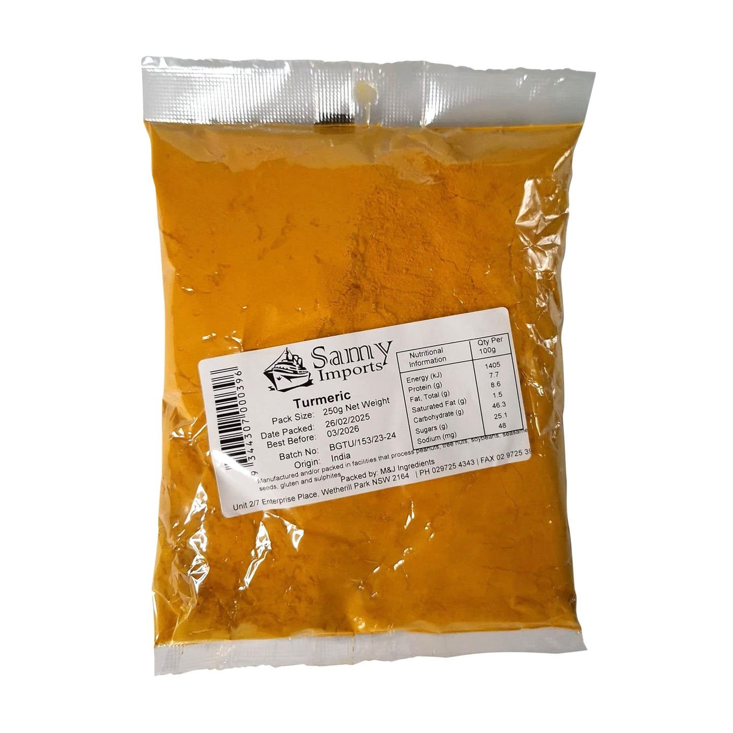 Samy Turmeric Powder 250g