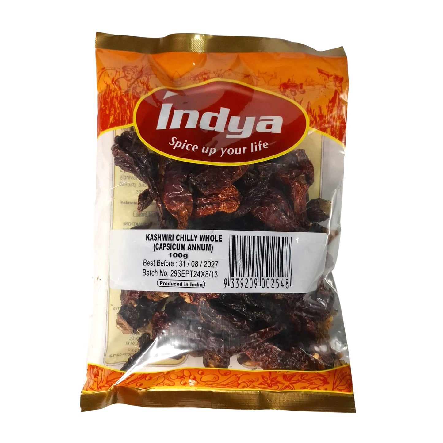 Indya Kashmiri Chilli Whole 100g