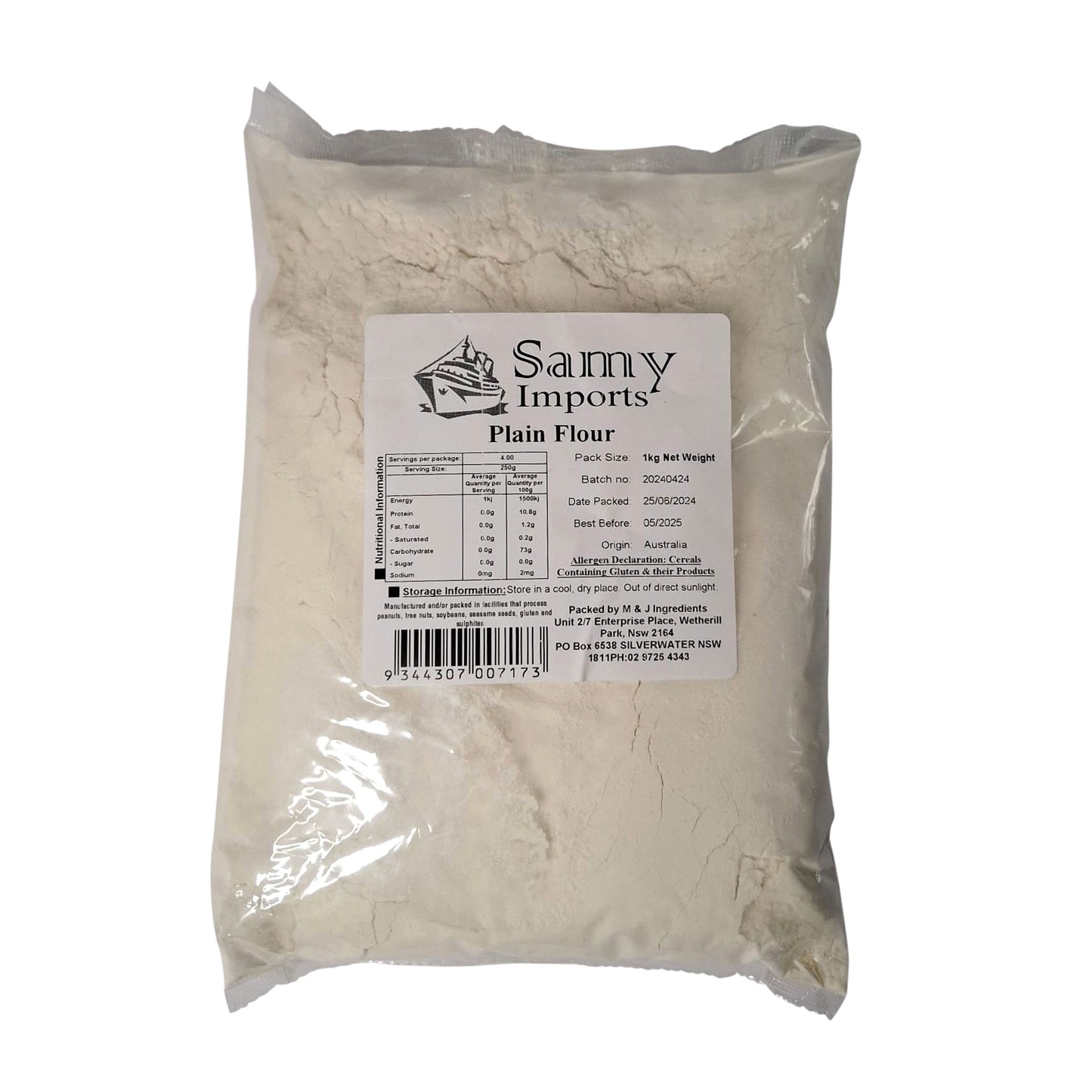Samy Plain Flour 1kg