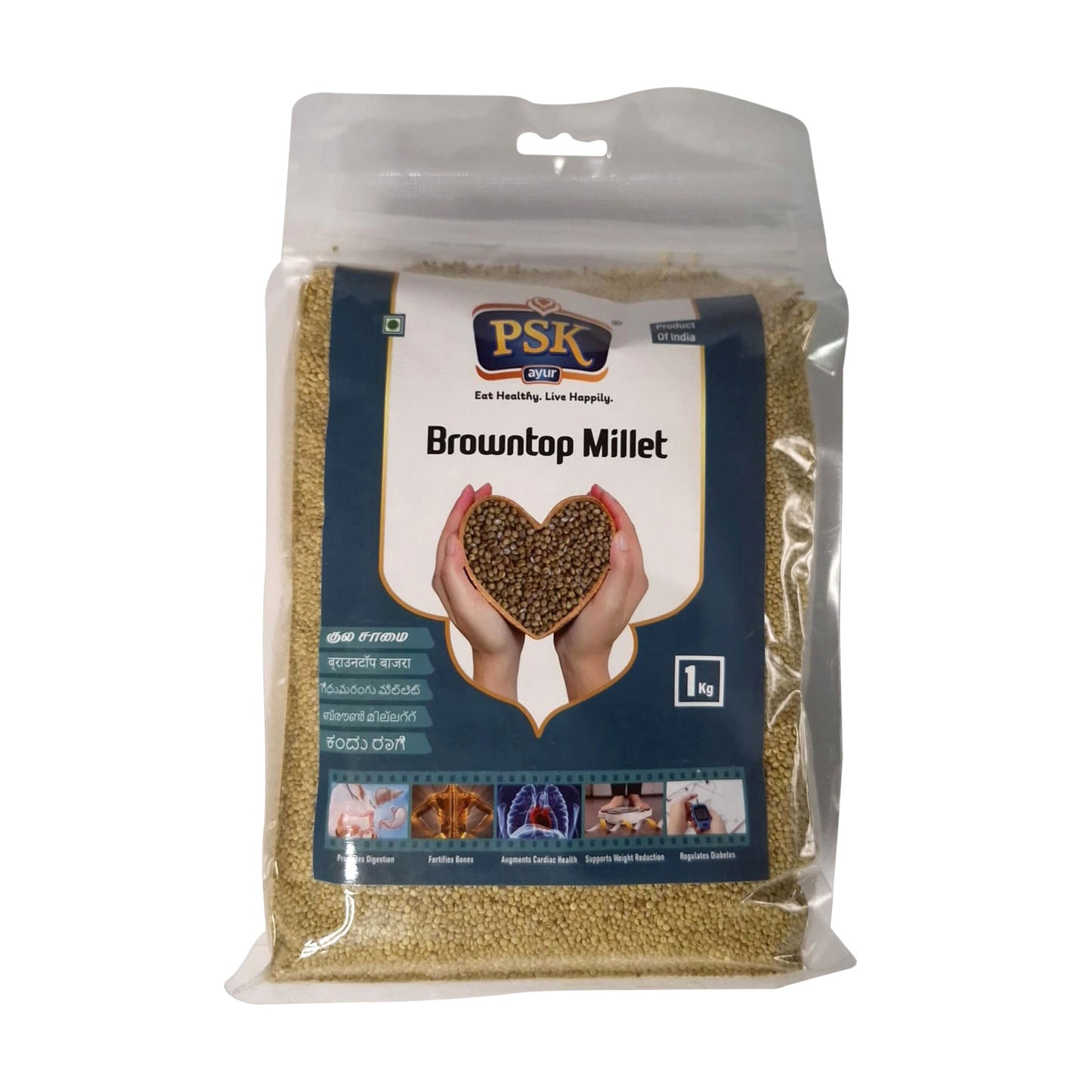 PSK Browntop(Kula Samai) Millet 1kg