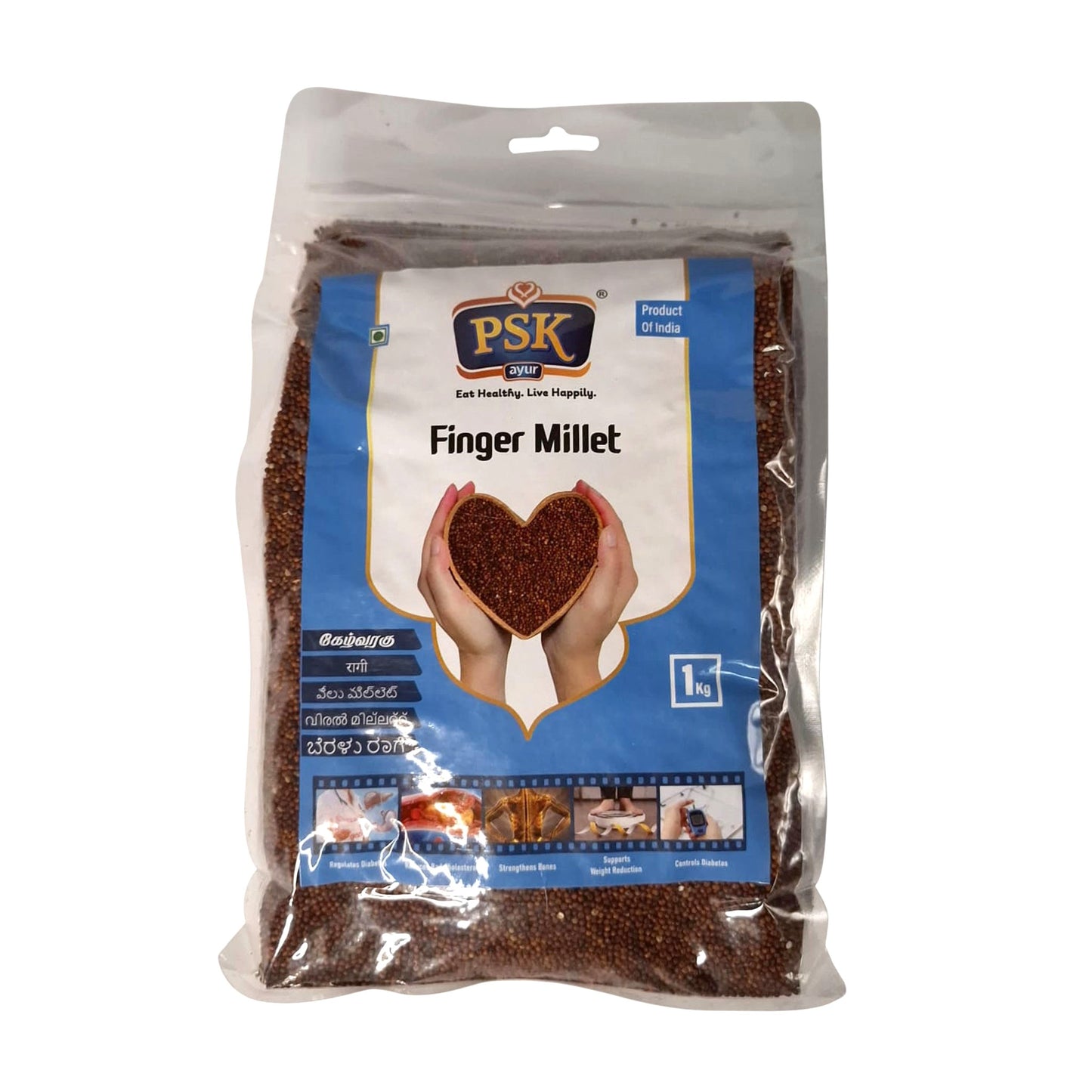 PSK Finger(Ragi) Millet 1kg