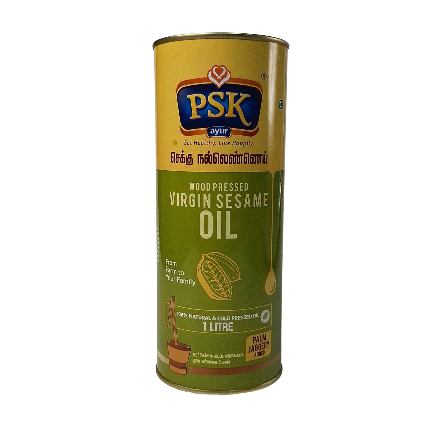 Psk Wood Pressed Virgin Sesame oil 1L