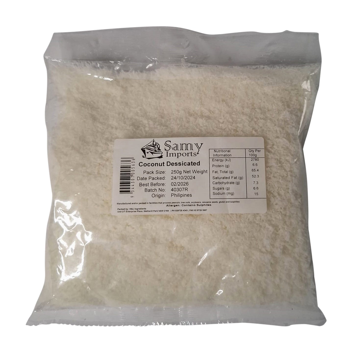 Samy Coconut Desicated 250g