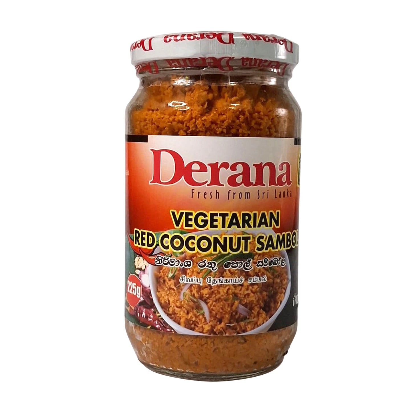 Derana Red Coconut Sambol(Veg) 225g