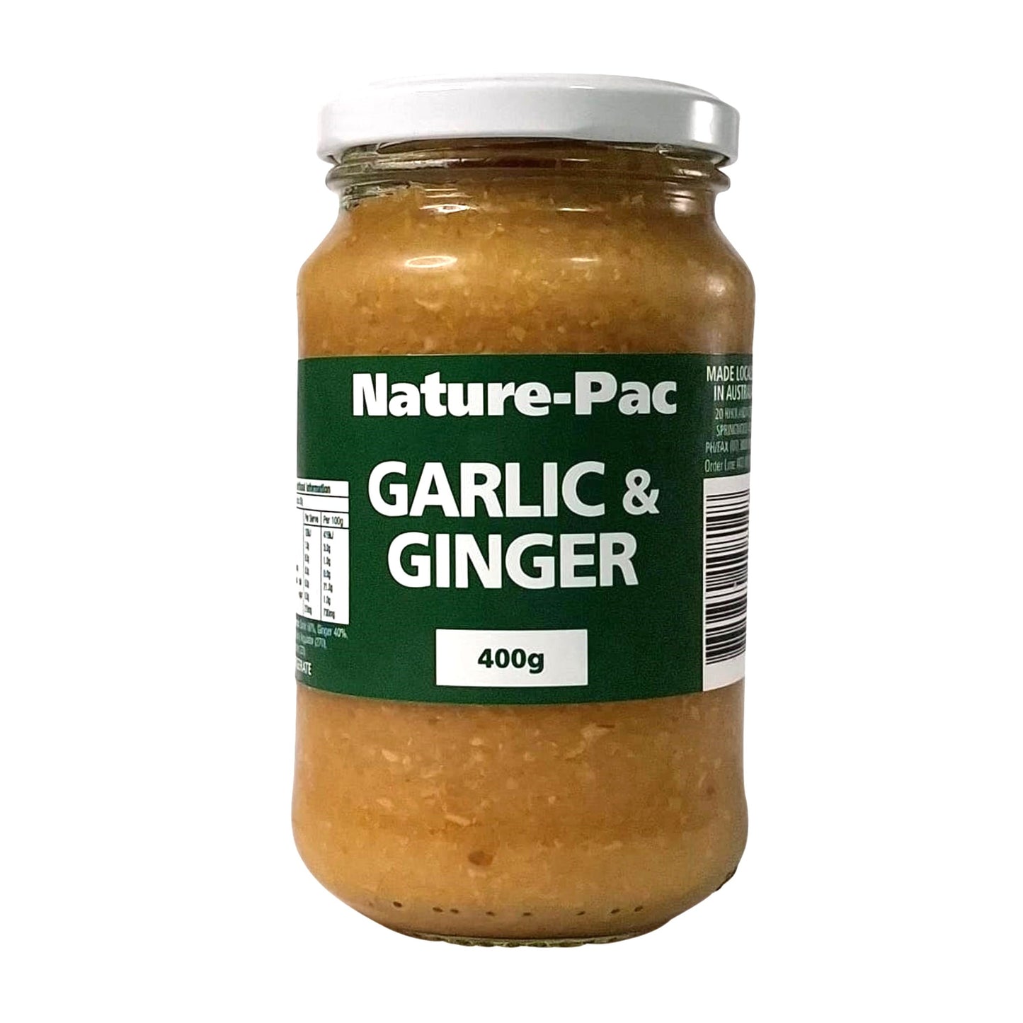 Nature Pac Ginger & Garlic Paste 400g