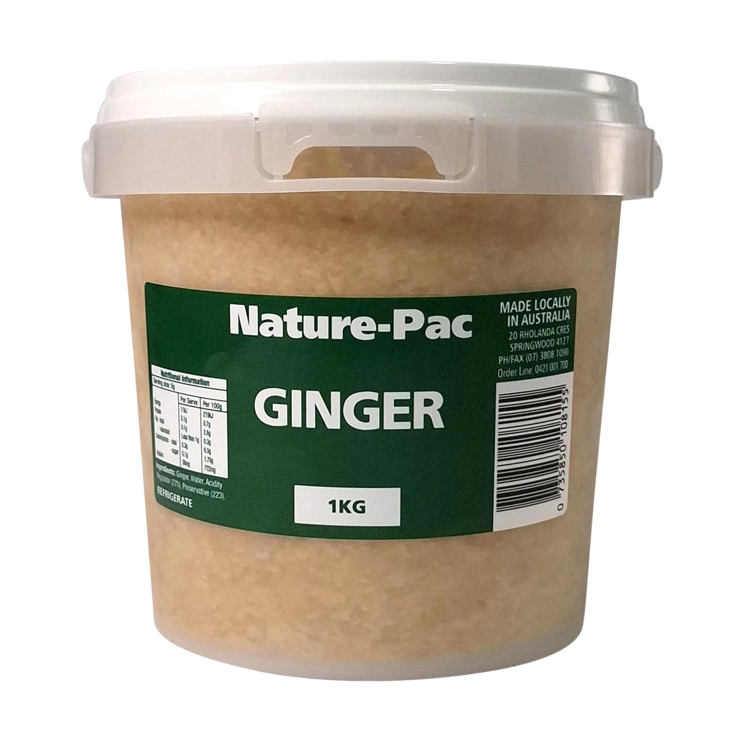 Nature Pac Ginger Paste 1 Kg