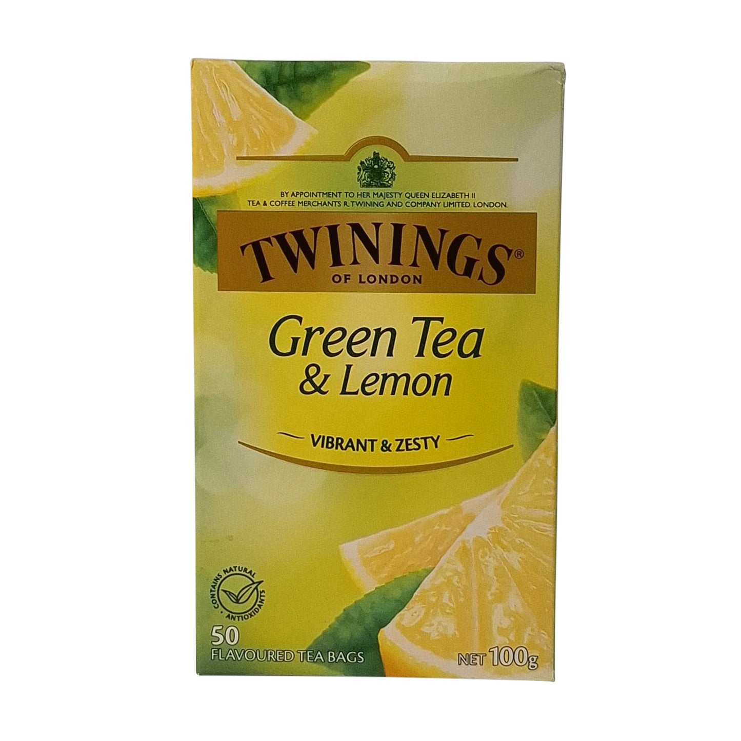Twinings Green Tea & Lemon Bags 50pcs