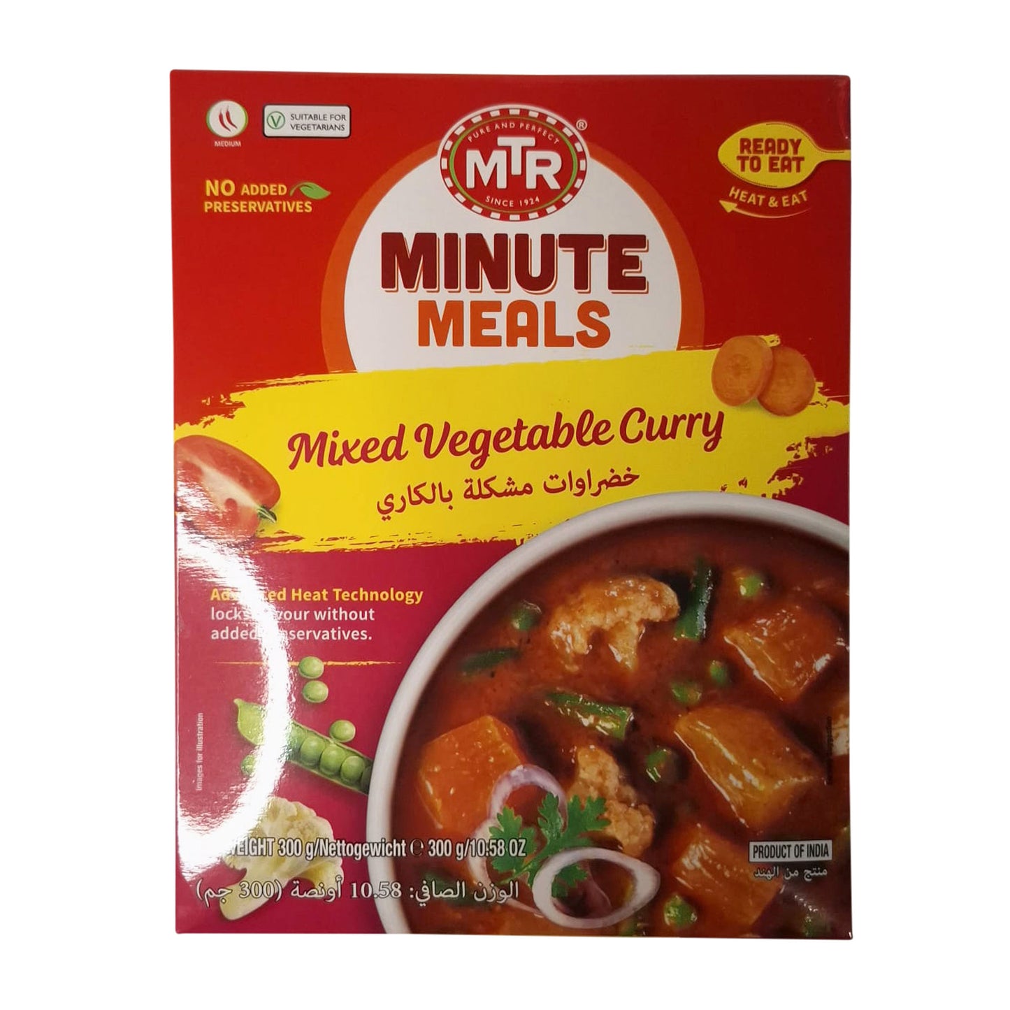 MTR Mixed Veg Curry RTE 300g