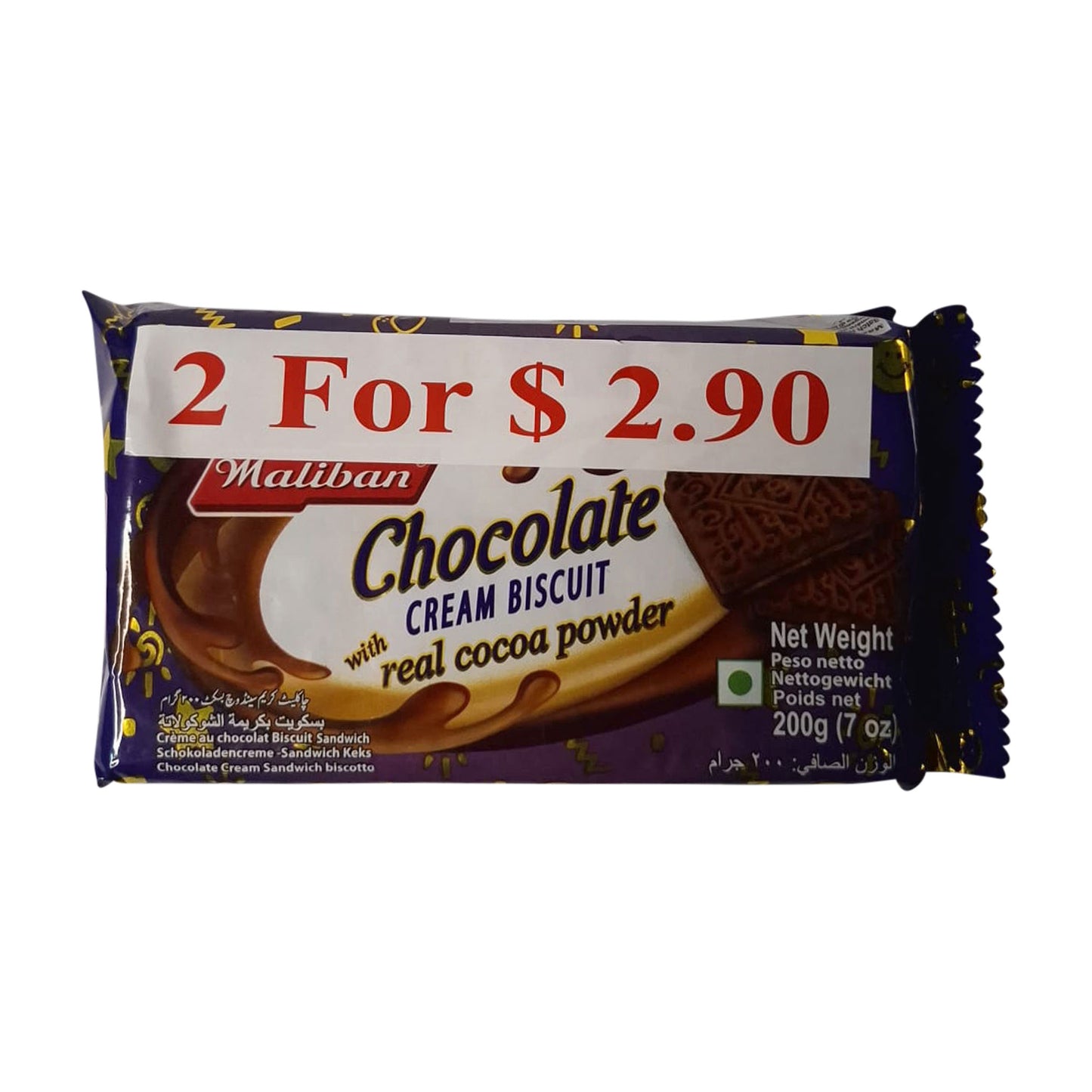 MALIBAN CHOCOLATE CREAM 2x200G