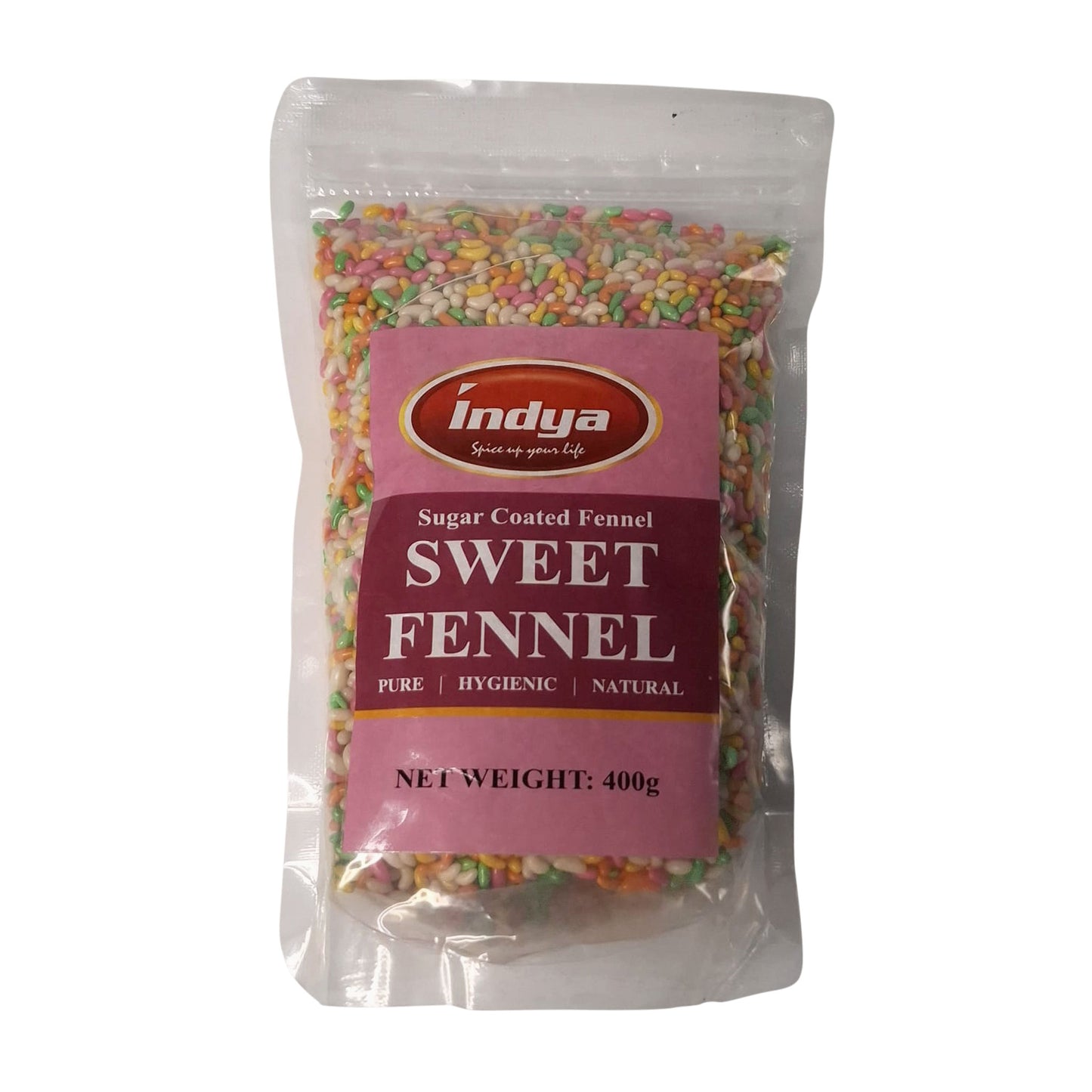 Indya Sugar Coated Fennel Seeds 400g