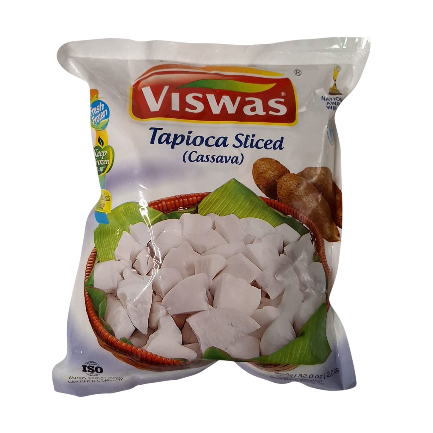 Viswas Tapioca Sliced 908g