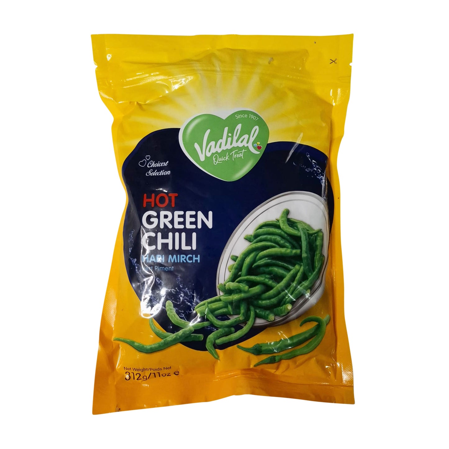 Vadilal Green Hot Chilli 312G