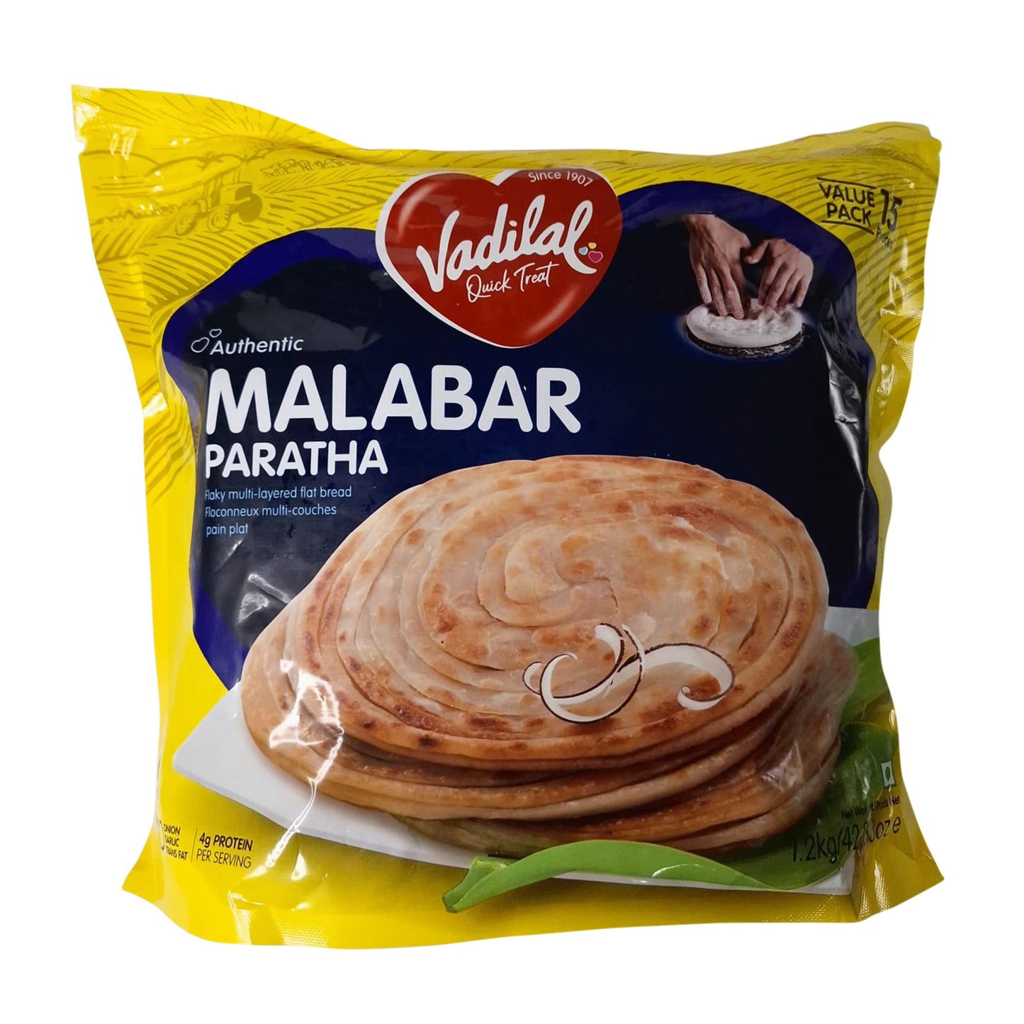 Vadilal Malabar Paratha 1.2kg