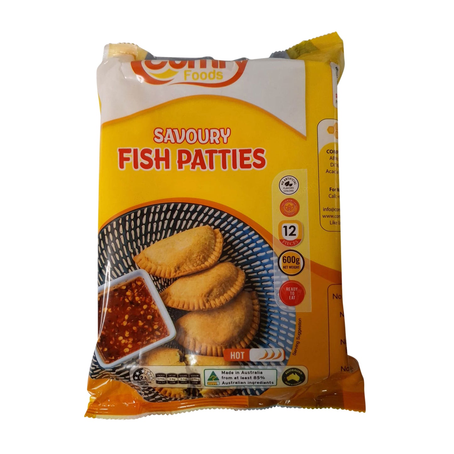 Pastry n co Savoury Fish Patties 12 Pcs