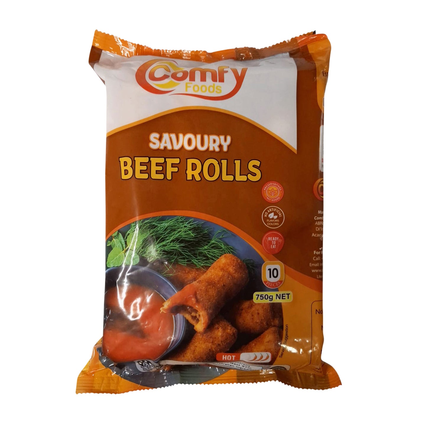 Pastry n co Beef Rolls 750g