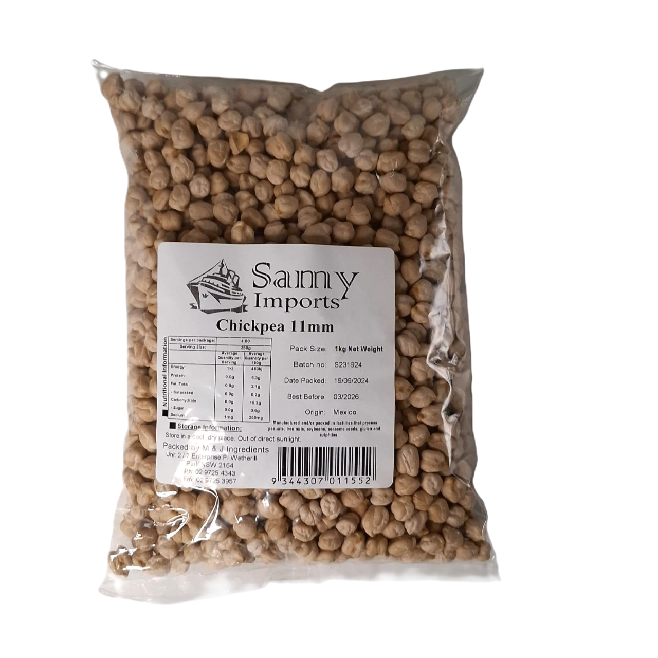 Samy 11mm Chicke pea