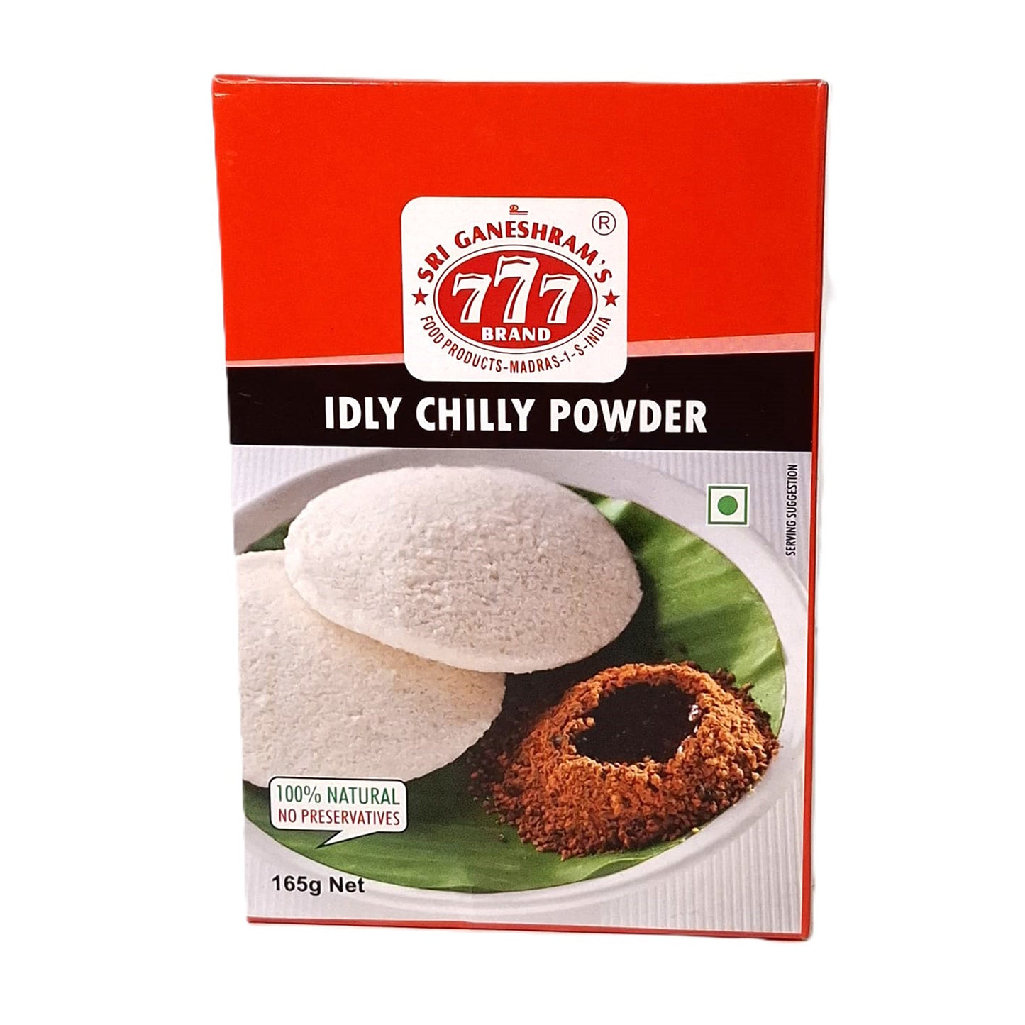 777 Idly Chilli Powder 165g