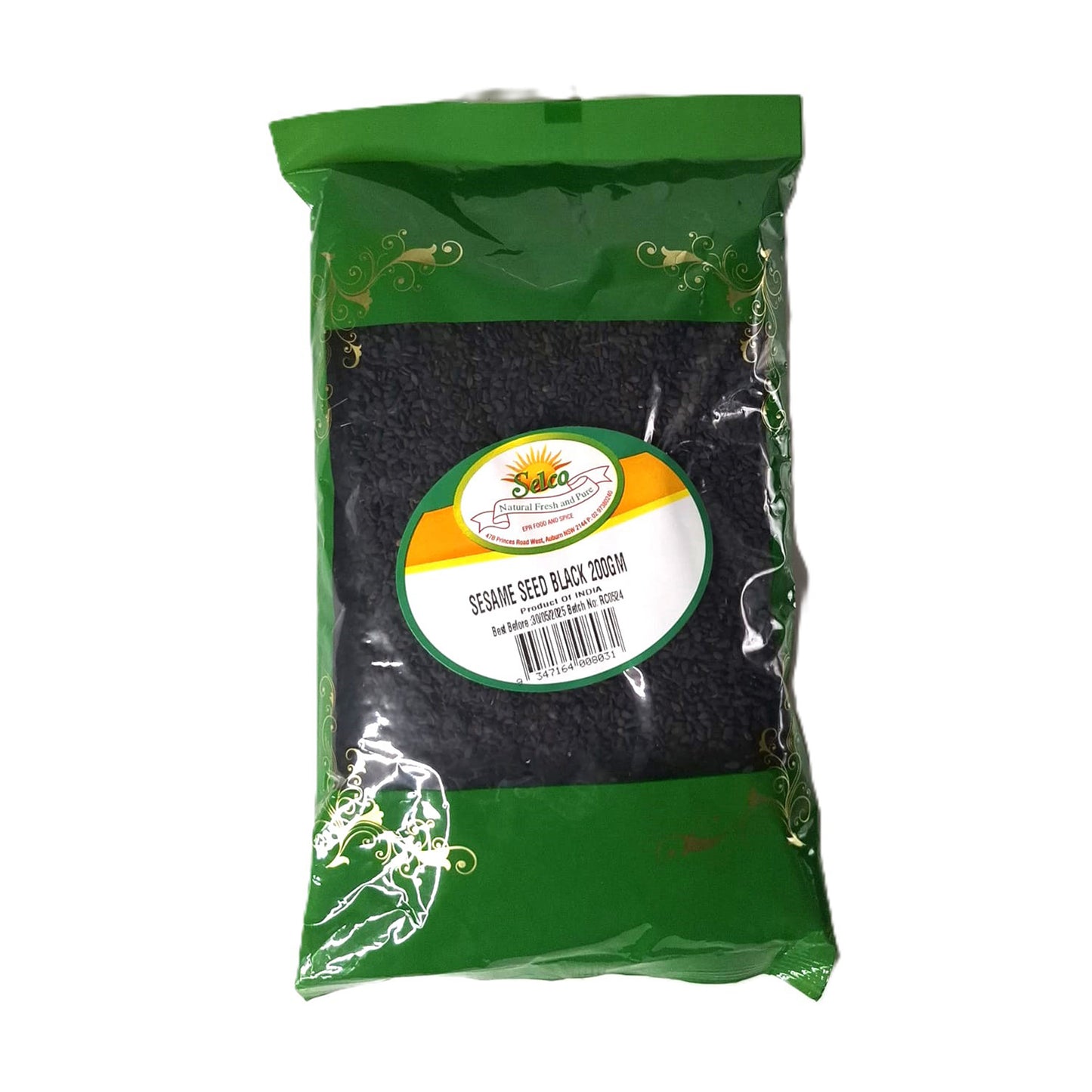 Selco Sesame Seeds Black 200g