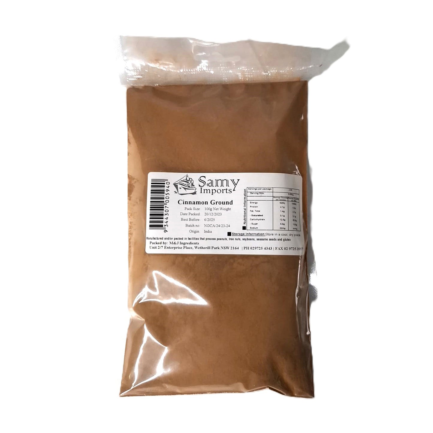 Samy Cinnamon Ground 100g