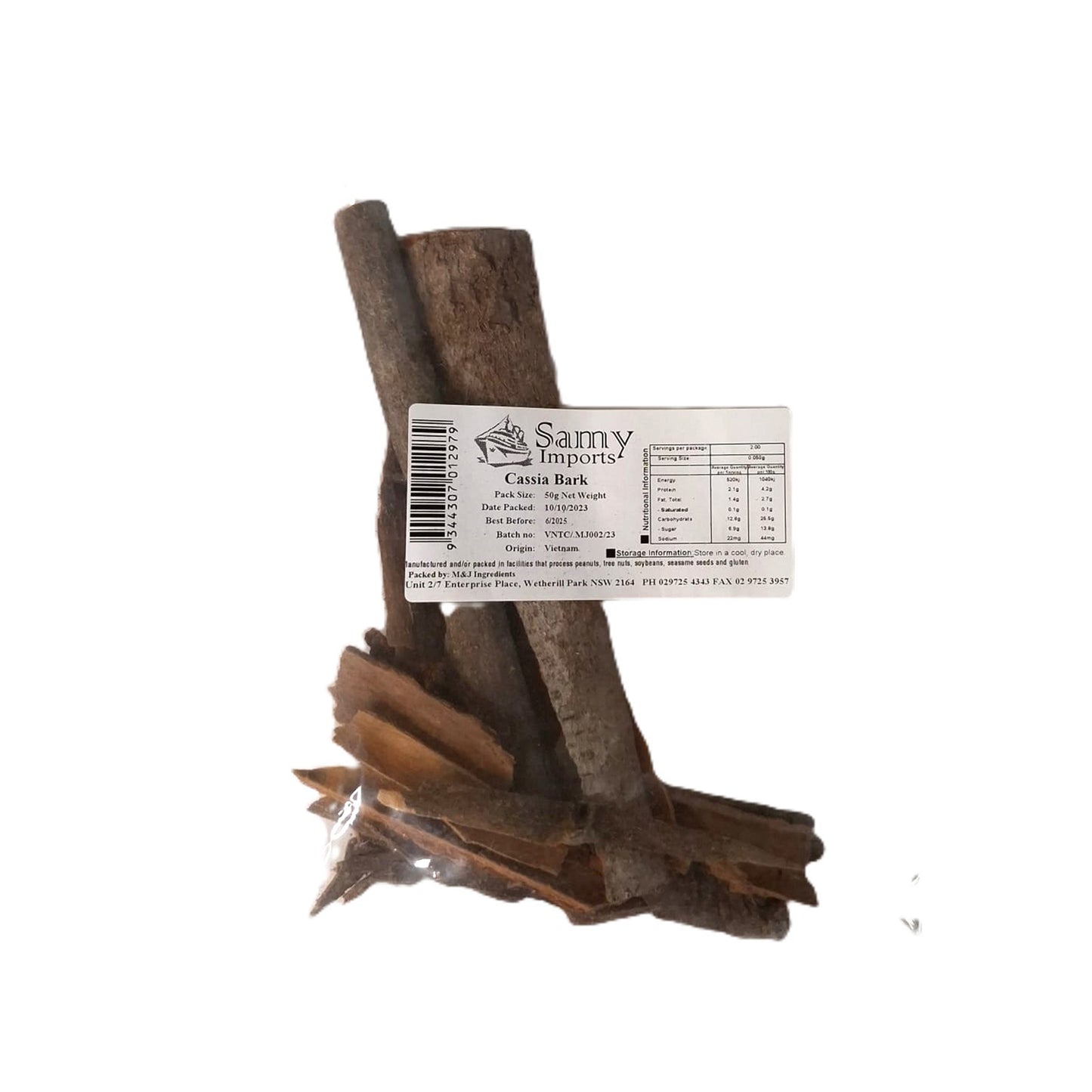 Samy Cassia Bark 50g