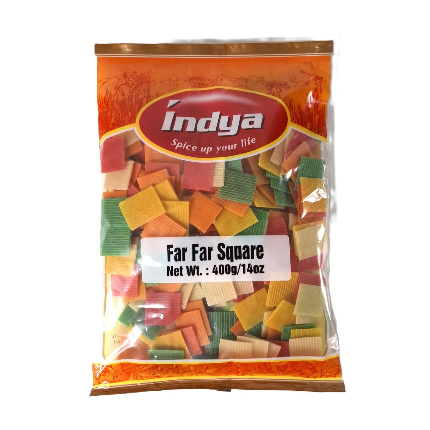Indya Far Far Square fryums 400g