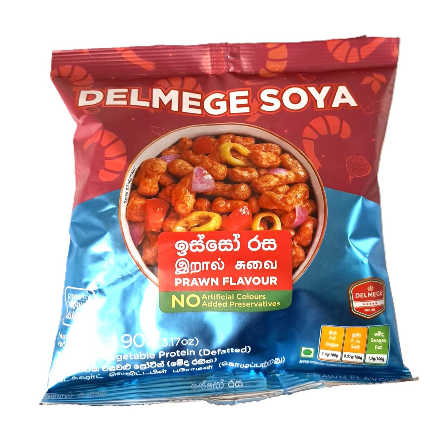 Delmege Soya Meat Prawn flavour 90g