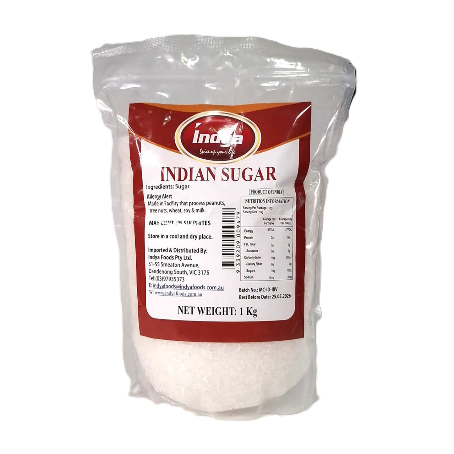 Indya Indian Sugar 1kg