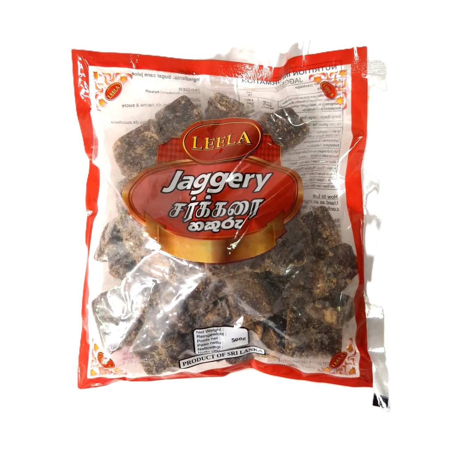 Leela Jaggery Cubes 400g