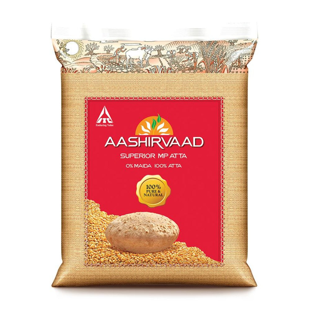 AAshirvaad whole wheat flour 10kg