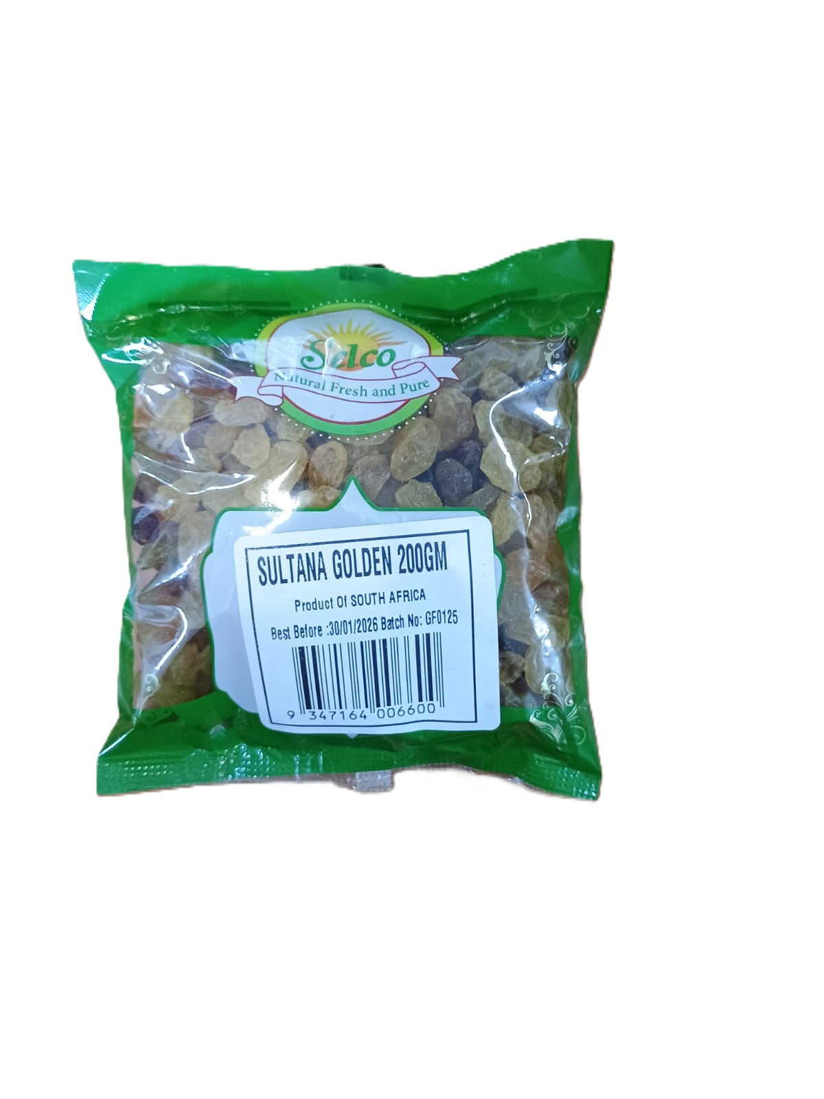 Selco Sultanas Golden 200g