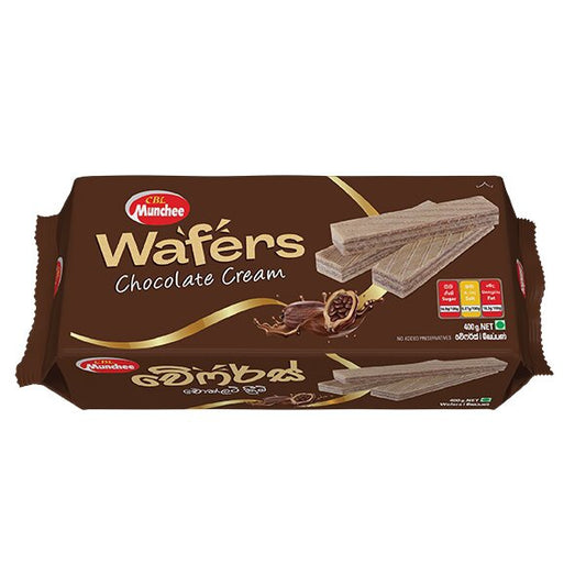 MUNCHEE WAFER CHOCOLATE 400G