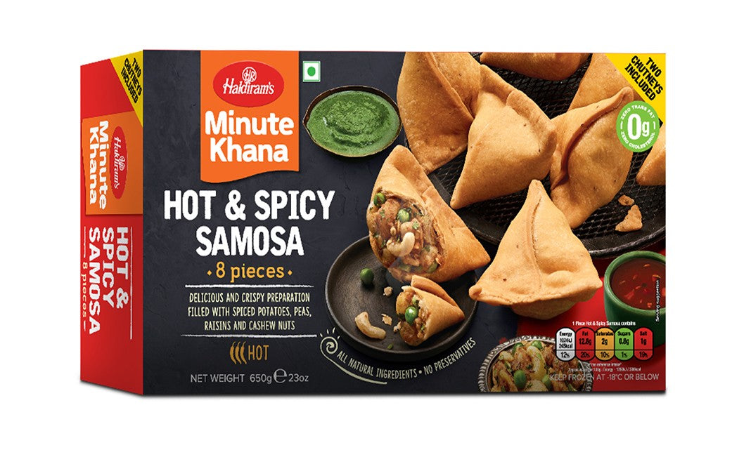 Haldirams Hot and spicy Samosa 650g