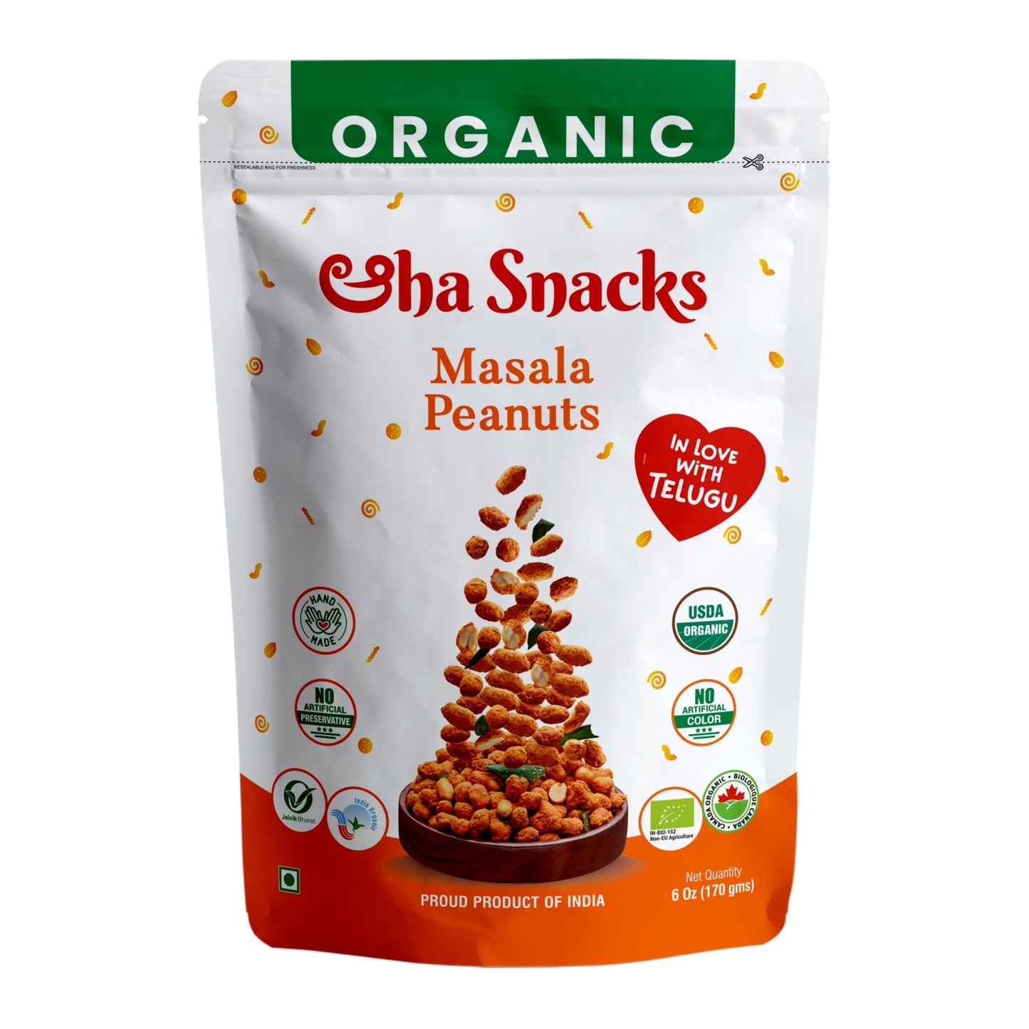 Aha Masala Peanuts 170gm