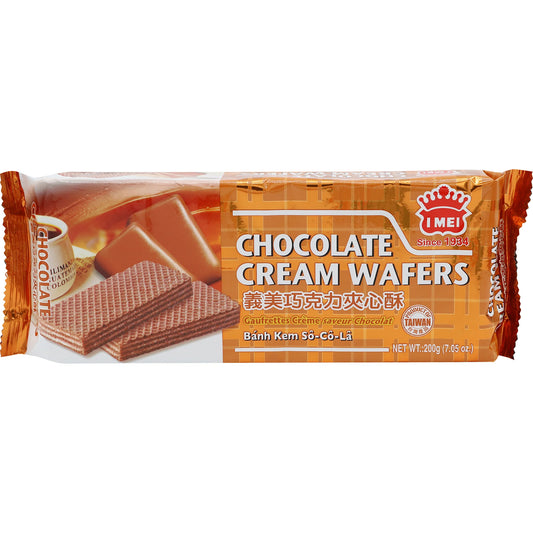I MEI CHOCOLATE CREAM WAFERS 200G
