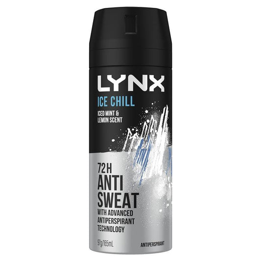 Lynx Ice Chill(Iced Mint & Lemon) 165ml
