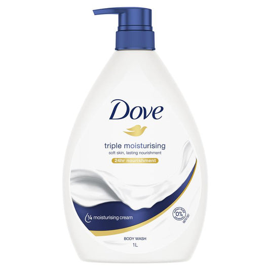 Dove Triple Moisturising Body Wash 1L