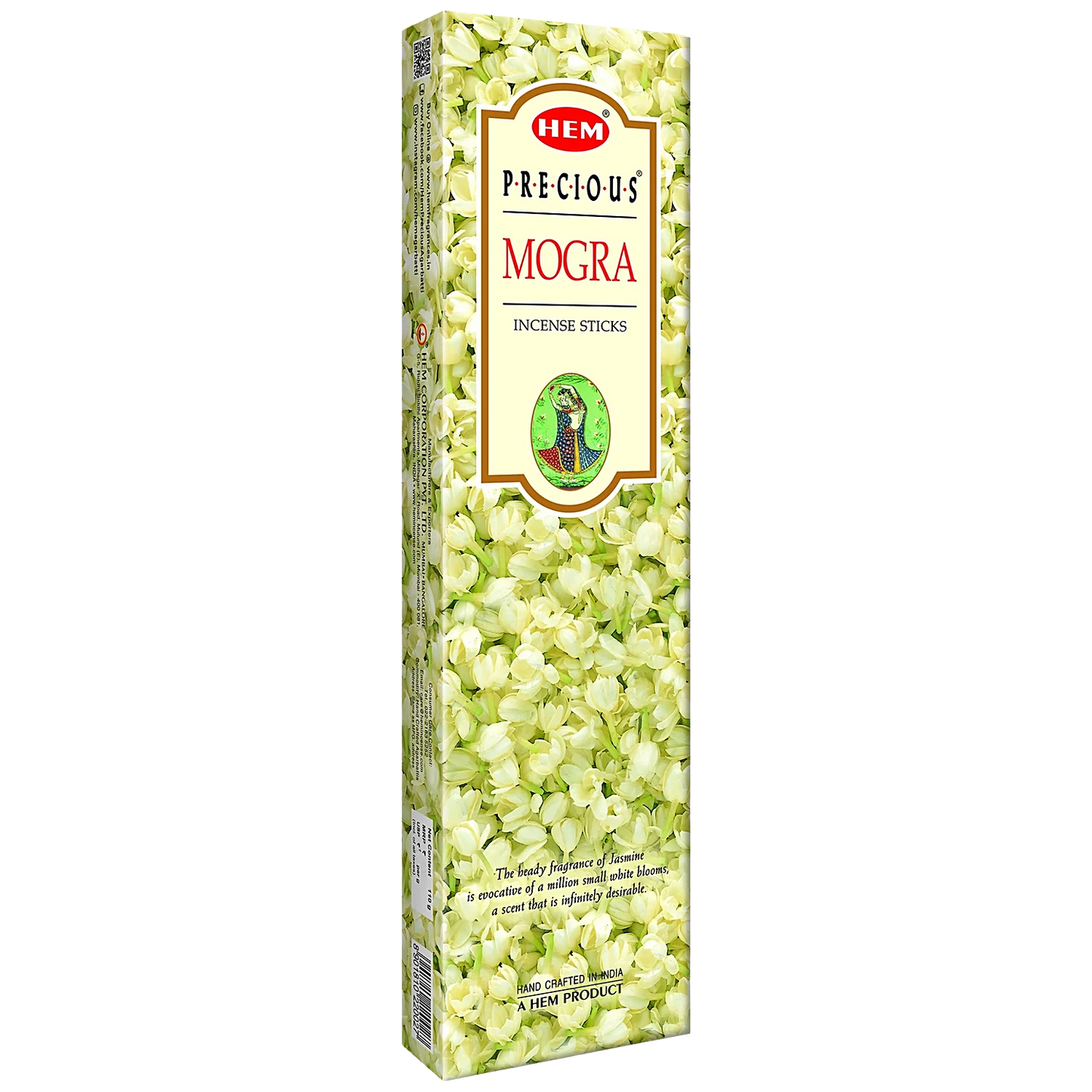 Hem Precious Mogra Incense Sticks 100g