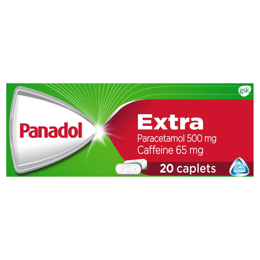 Panadol Extra Paracetamol+Caf 20 Caplets