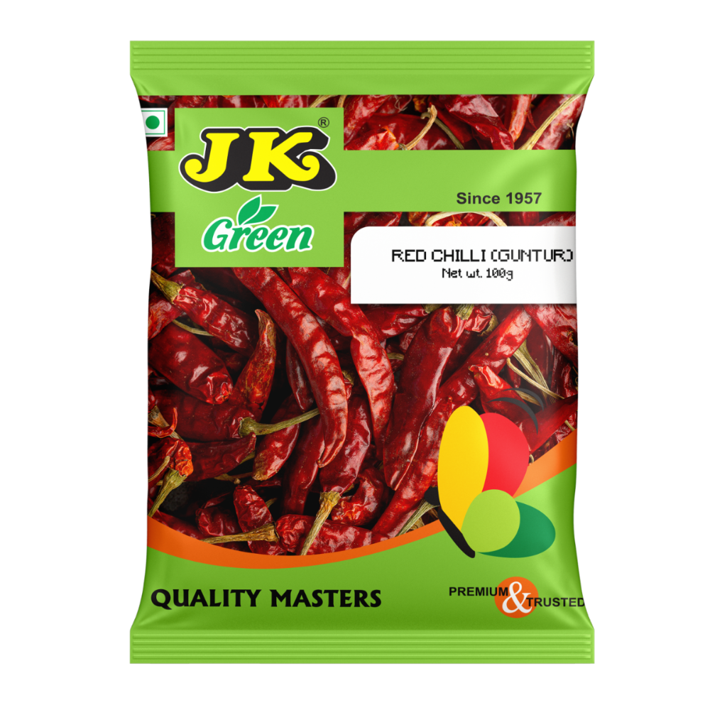 JK Red Chilli Whole 100g