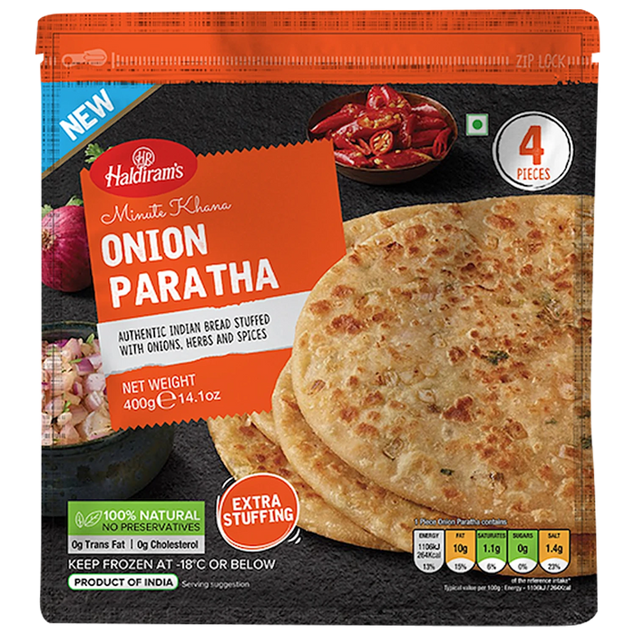 Haldirams Onion Paratha 400g