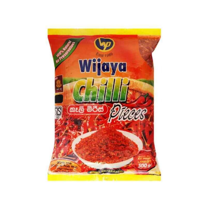 Wijaya Chilli Pieces 500g