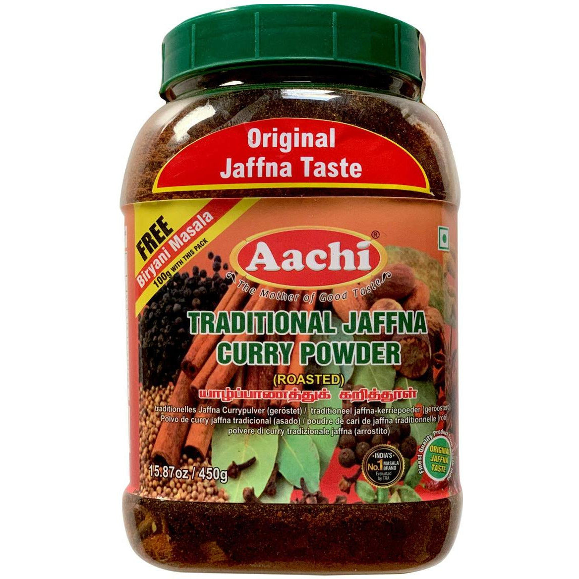 Aachi Tradition Jaffna Curry Powder 450g