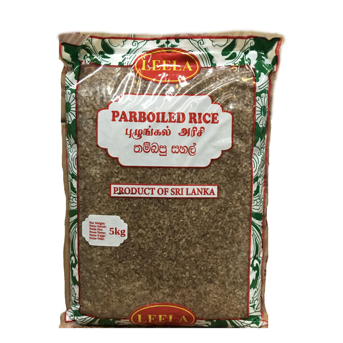 Leela Parboiled Red Rice 5Kg