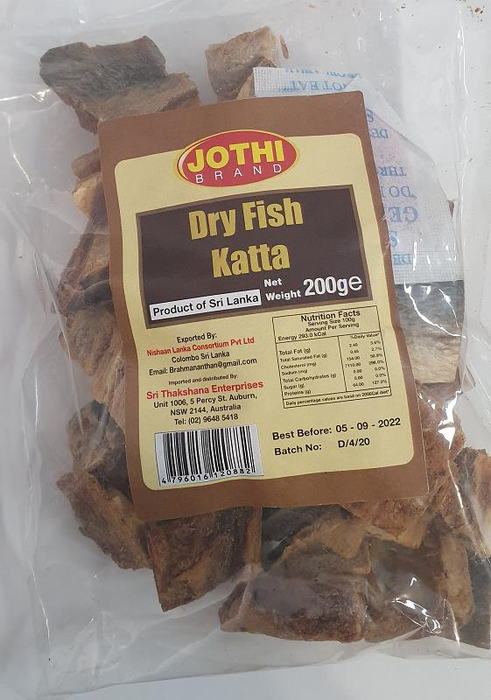 Jothi Katta Dried Fish 200g